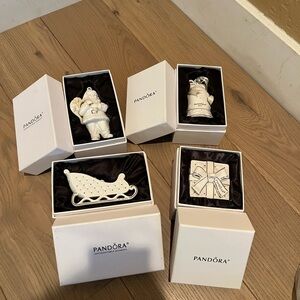 Pandora White Decor Accents Collection